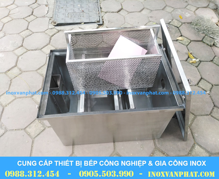 Bẫy mỡ inox công nghiệp