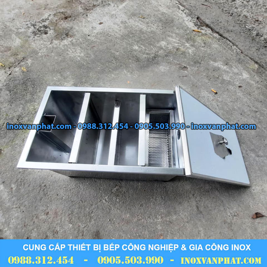 Bẫy mỡ inox công nghiệp