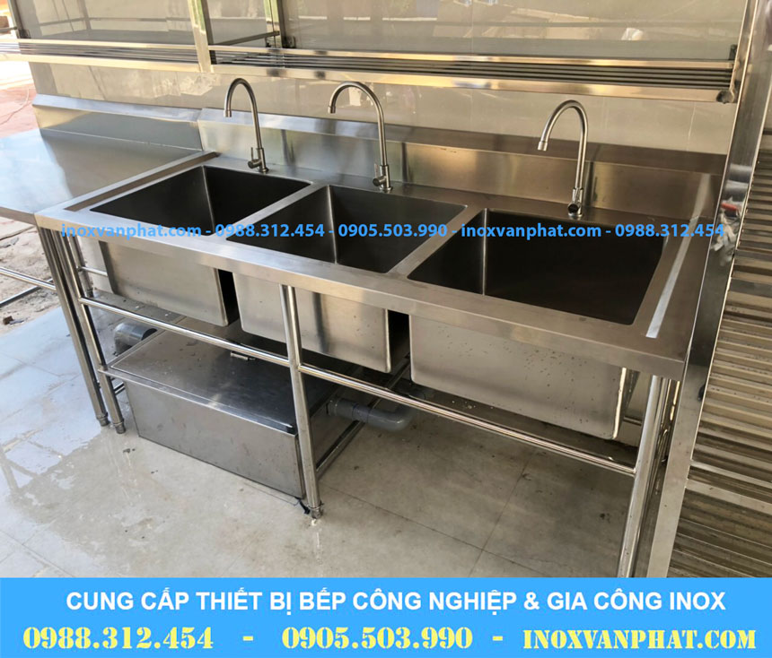 Chậu rửa inox làm từ inox 304