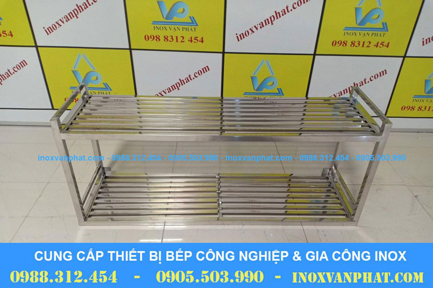 Kệ bếp inox công nghiệp