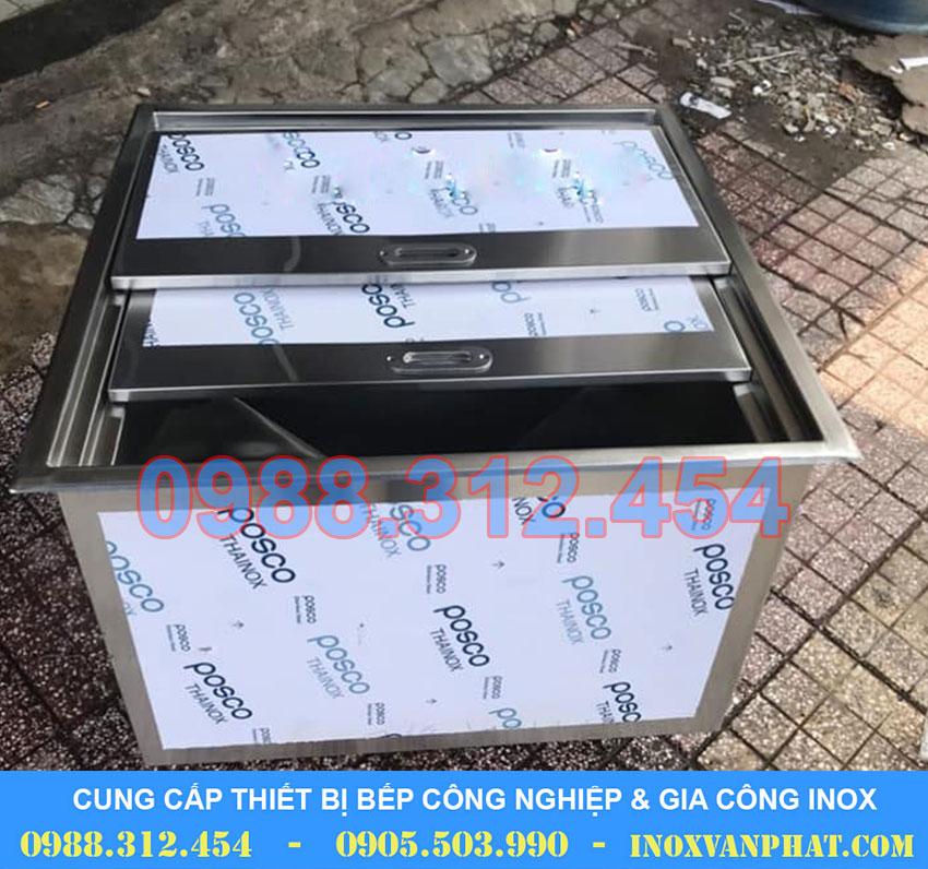 Thùng đá inox 304 cao cấp