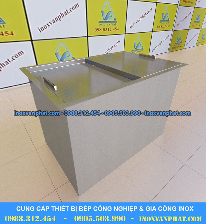 Thùng đá inox 304 cao cấp
