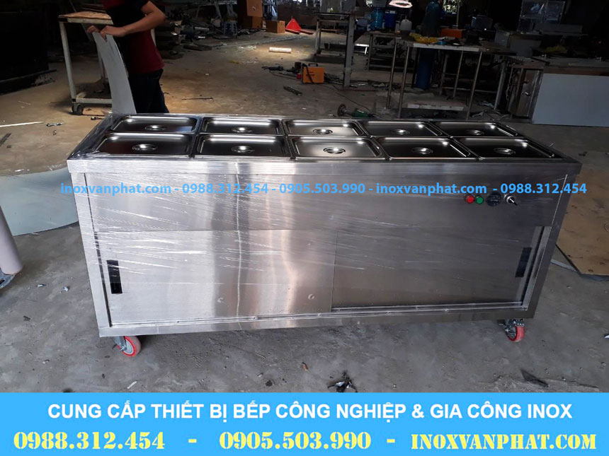 Tủ hâm nóng thức ăn inox