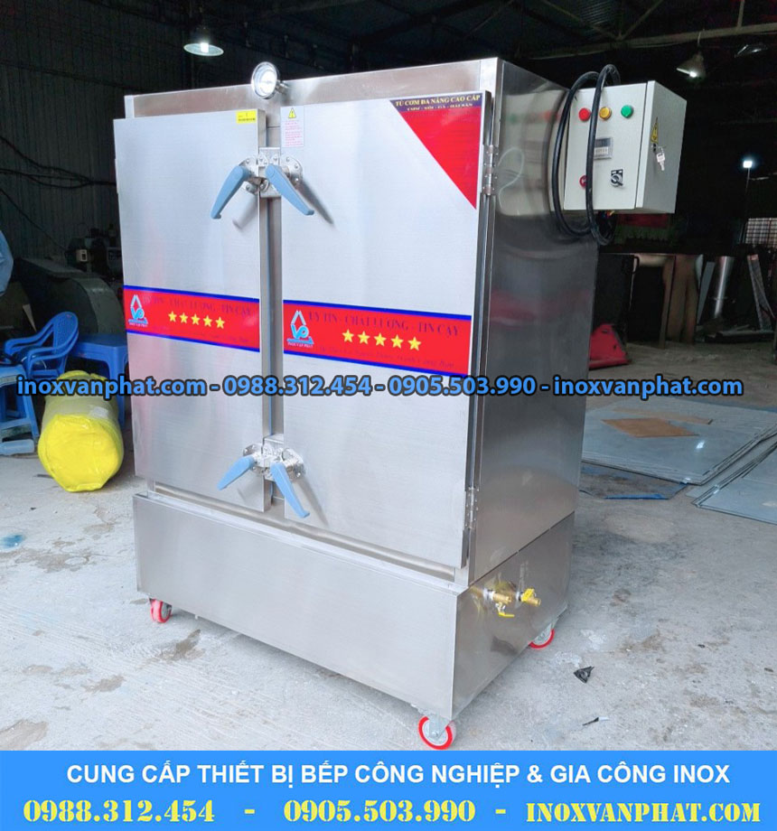 Tủ hấp cơm inox 304 cao cấp