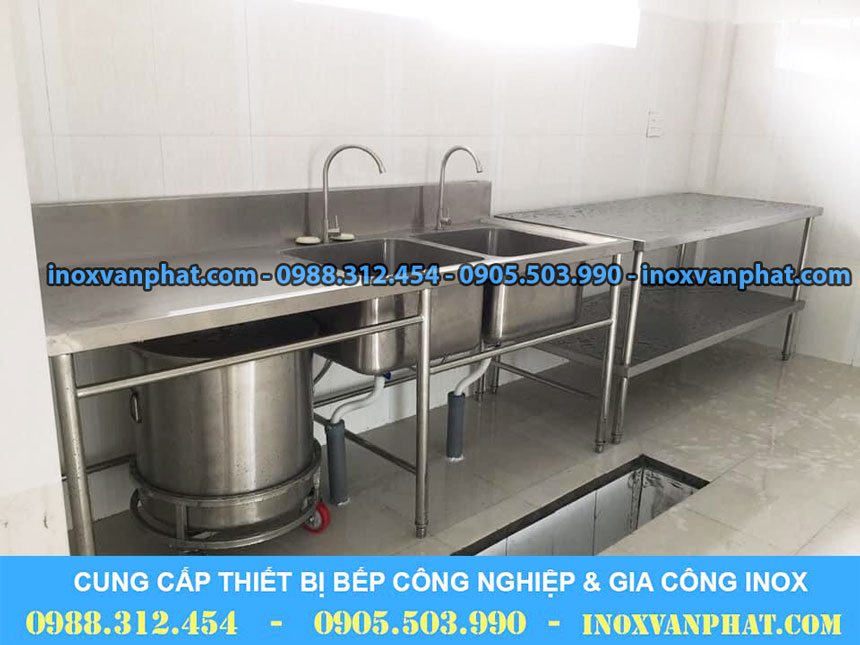 Chậu inox công nghiệp