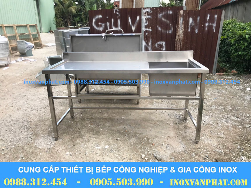 Chậu inox công nghiệp