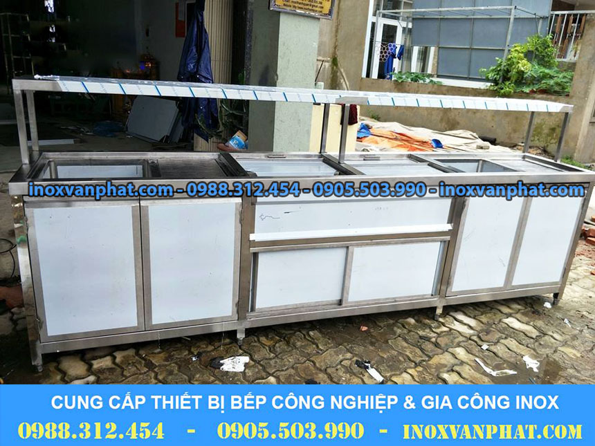 Quầy pha chế inox