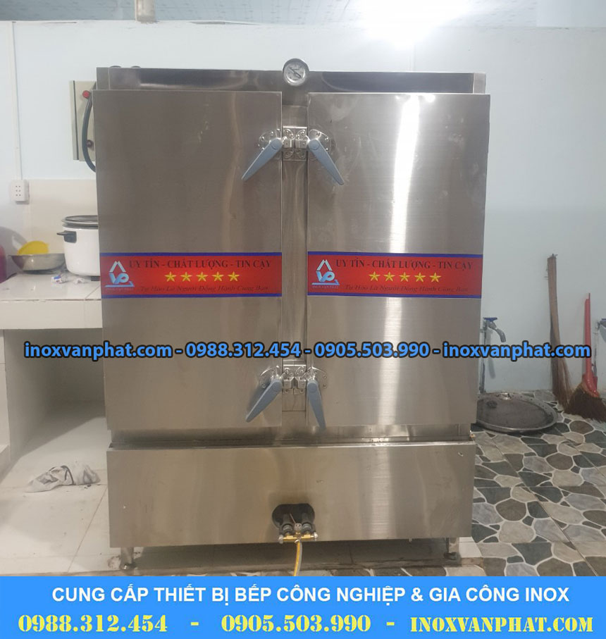 Tủ hấp cơm inox công nghiệp