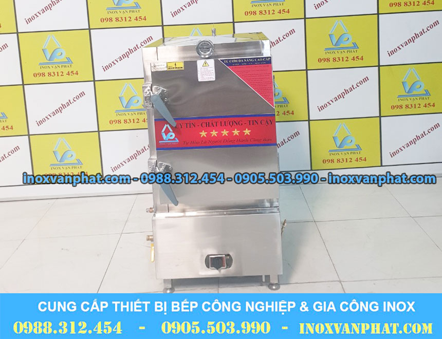 Tủ hấp cơm inox công nghiệp