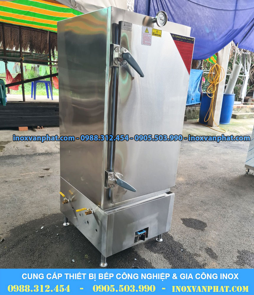 Tủ hấp cơm inox công nghiệp