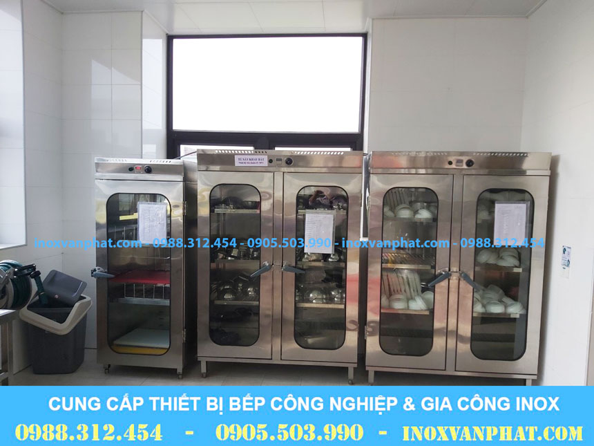 tủ sấy chén inox
