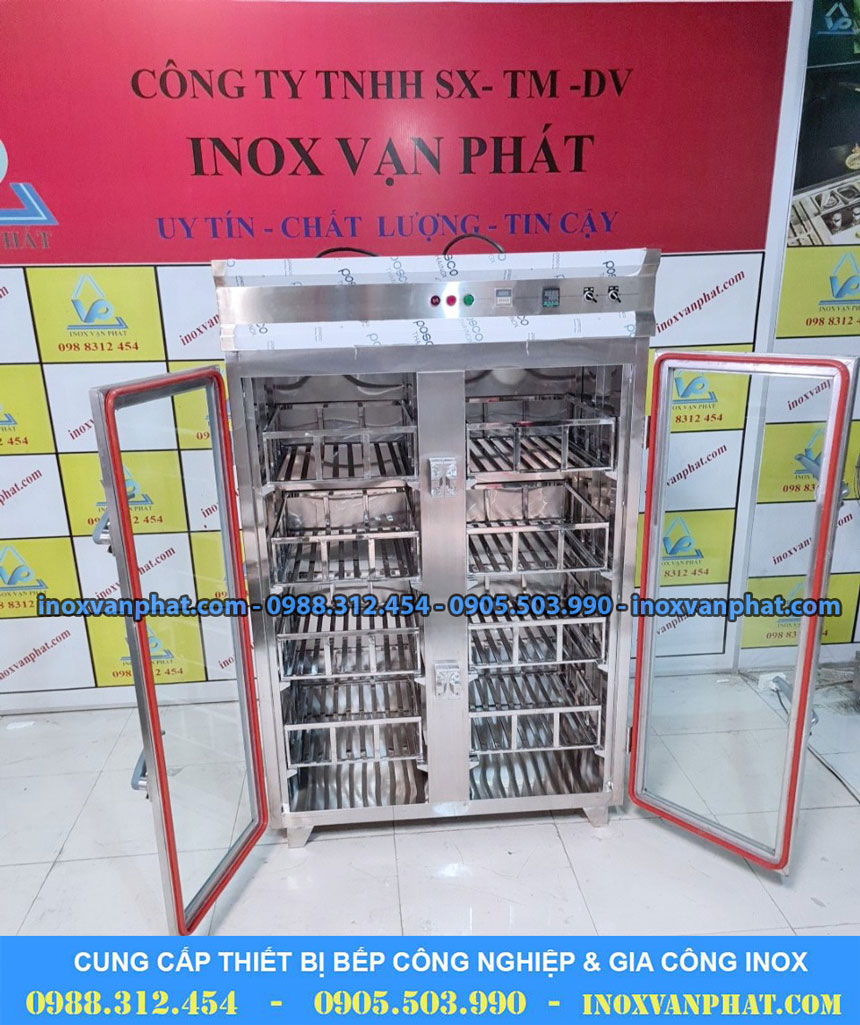 tủ sấy chén inox