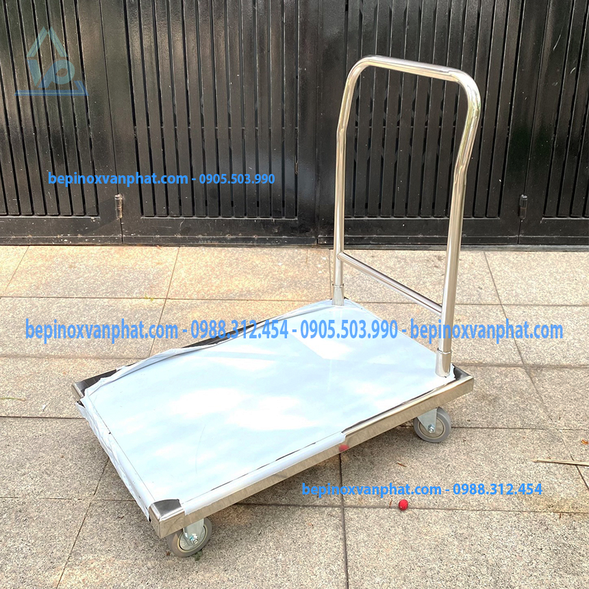 Xe đẩy inox công nghiệp