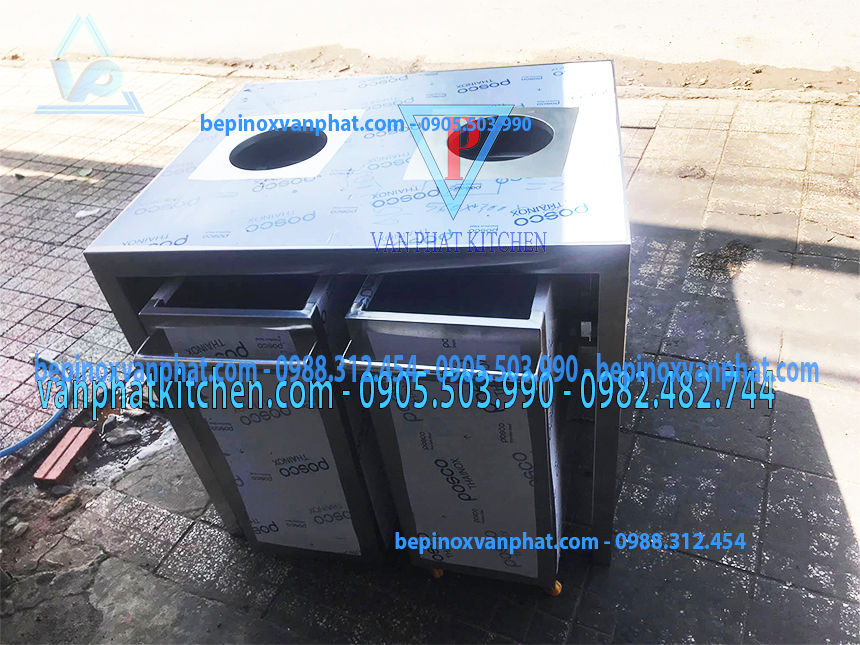 Xe đẩy inox công nghiệp